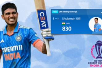 Shubman Gill Takes No.1 Spot in ICC Men's ODI Batting Rankings, Ending Babar Azam's Reign