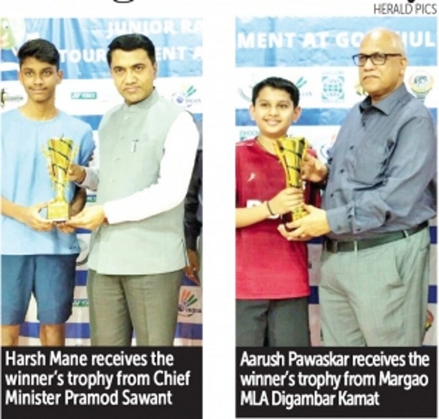 Shuttlers brace for main draw as CM Sawant inaugurates tourney