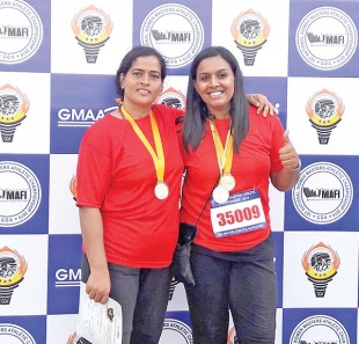 Sidhi, Shanti shine at 1st Nat Women’s Masters Athletic Championship