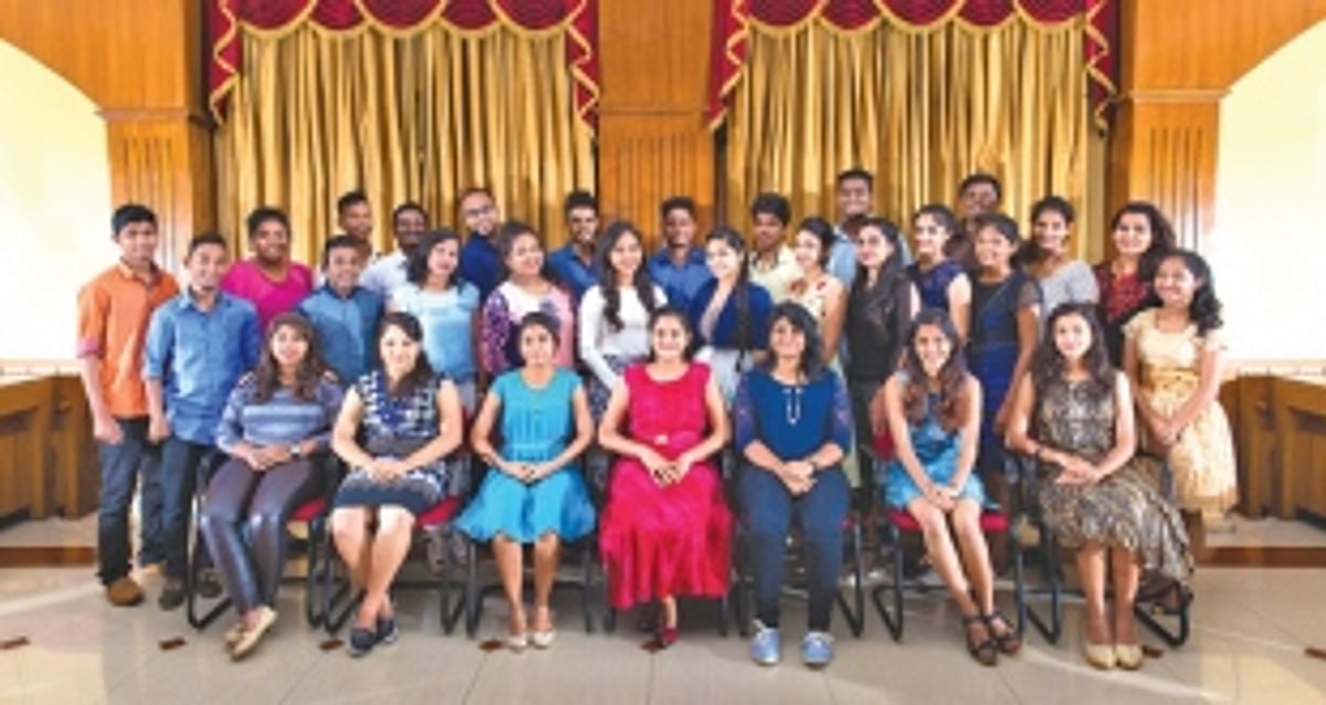 Singing their hearts out