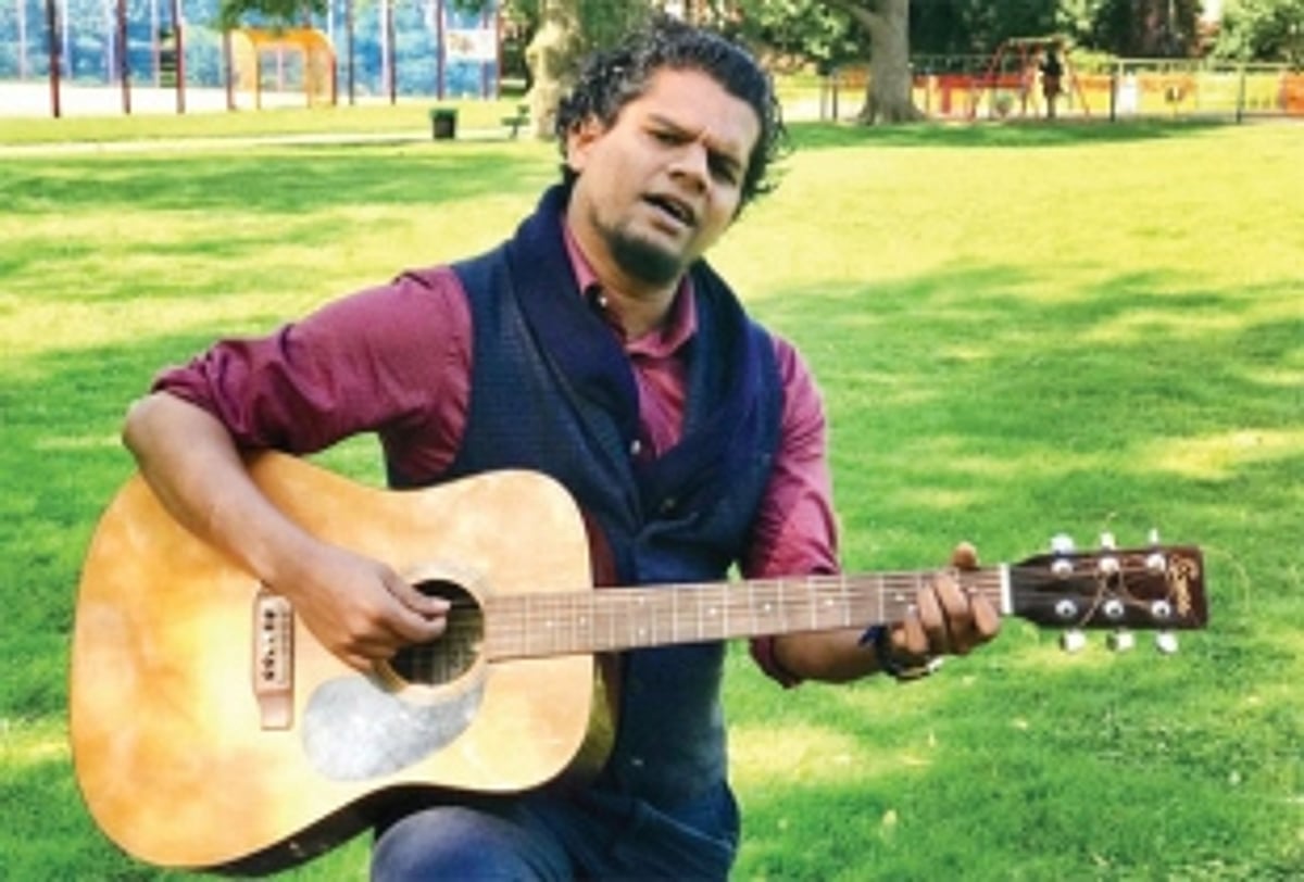 Singing together for FC Goa