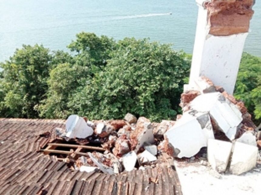 Sinquerim church to be repaired under ASI supervision, jointly mull MLA, sarpanch and Parish Priest