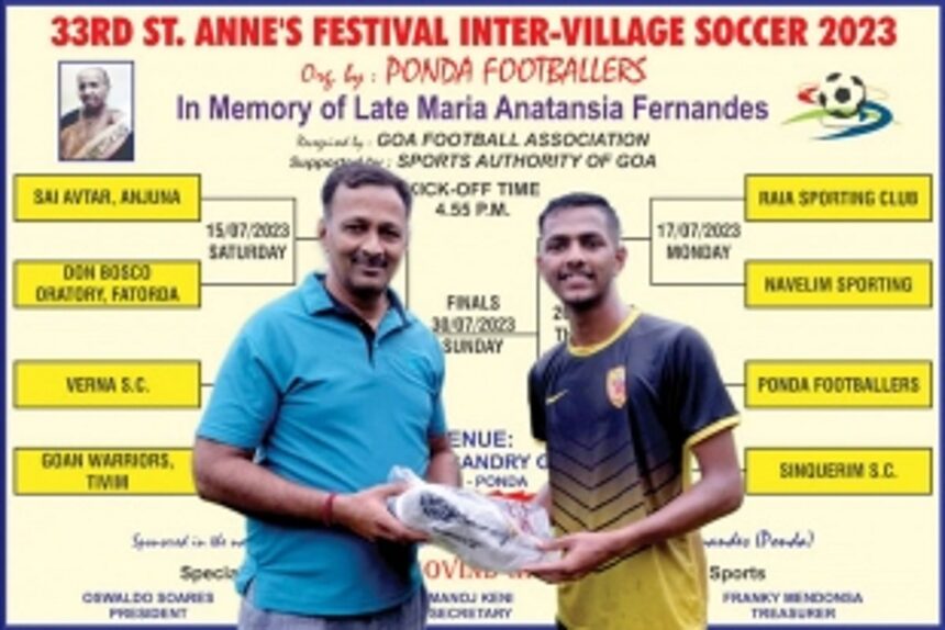 Sinquerim oust Navelim Sporting, enter finals 1 Sinquerim oust Navelim Sporting, enter finals