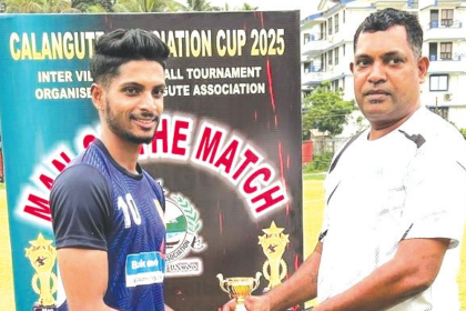 Sinquirim FC Triumphs in Penalty Shootout After 1-1 Draw with Augusta SC in Calangute Cup