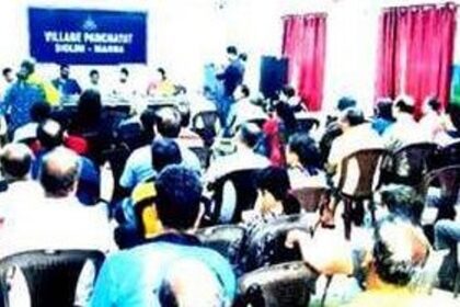 Siolim-Marna locals slam panchayat over mega projects