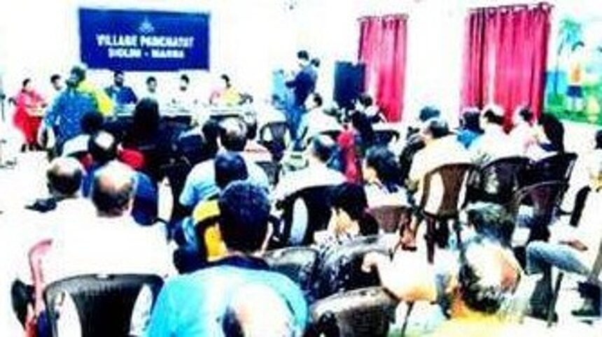 Siolim-Marna locals slam panchayat over mega projects 1 Siolim-Marna locals slam panchayat over mega projects