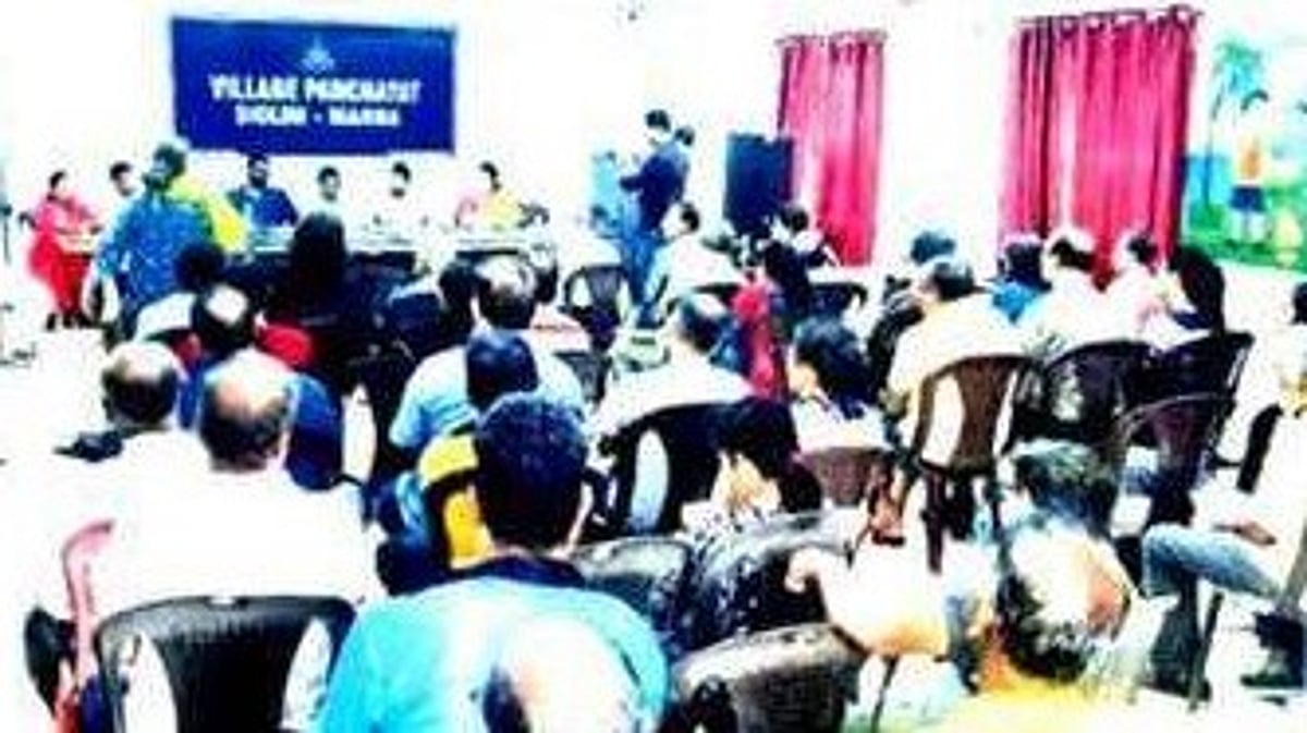Siolim-Marna locals slam panchayat over mega projects
