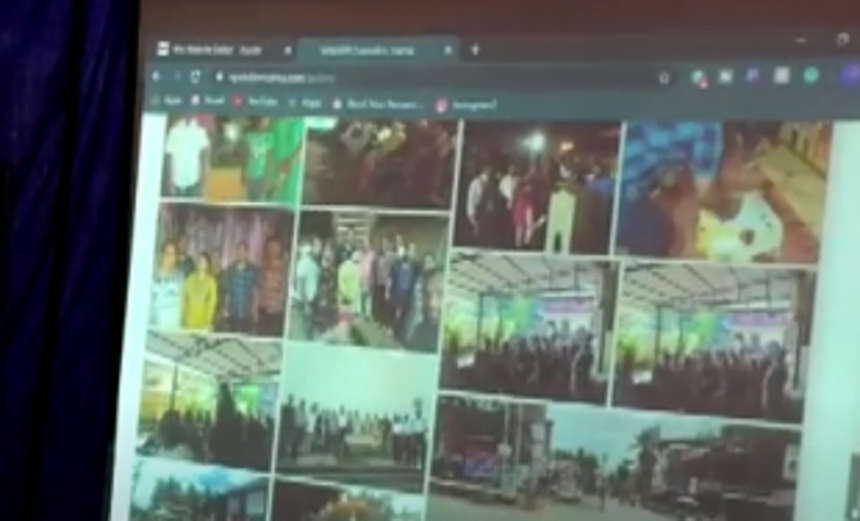 Siolim-Marna panchayat launched its website