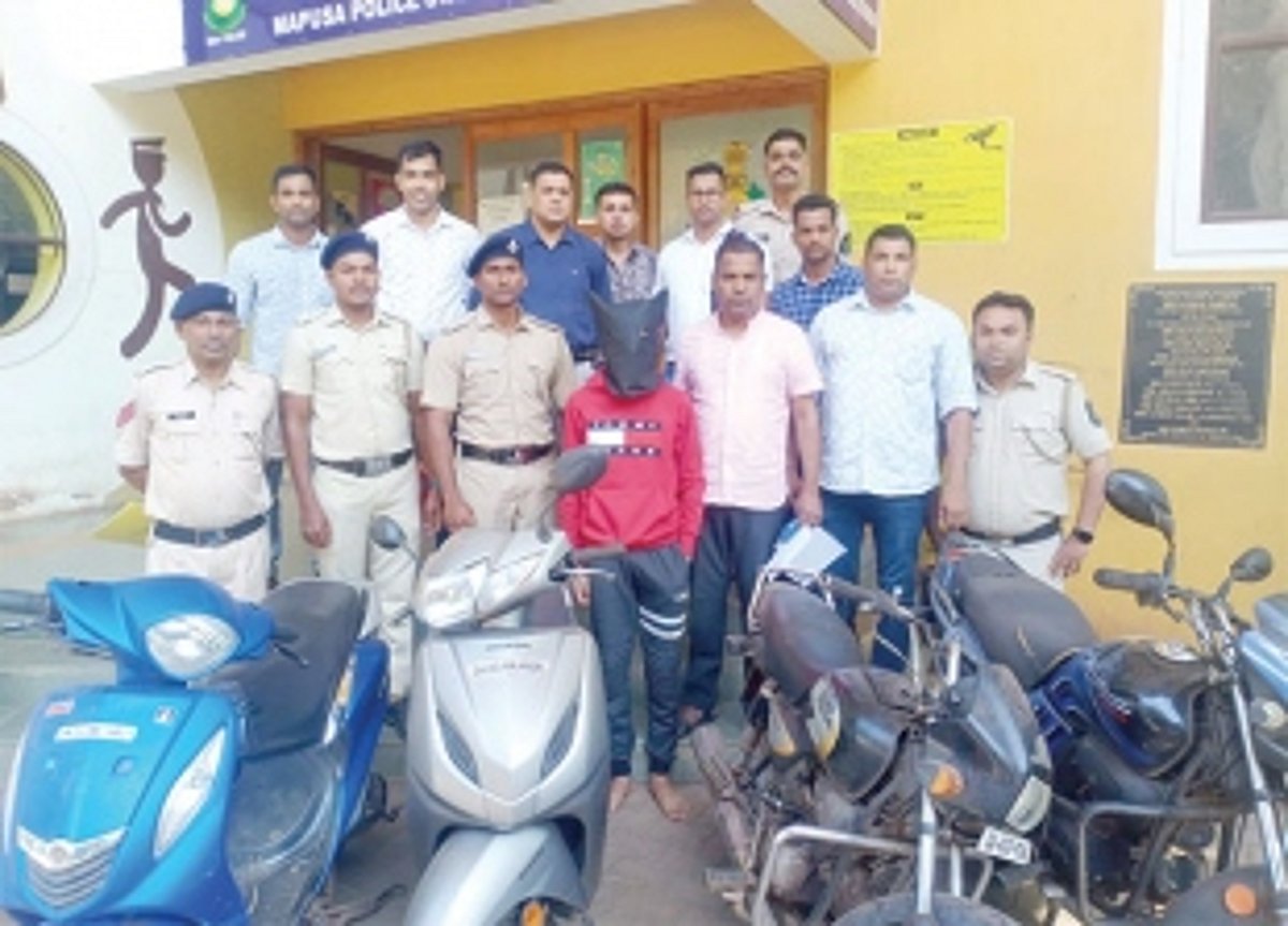 Siolim duo arrested, four stolen bikes recovered