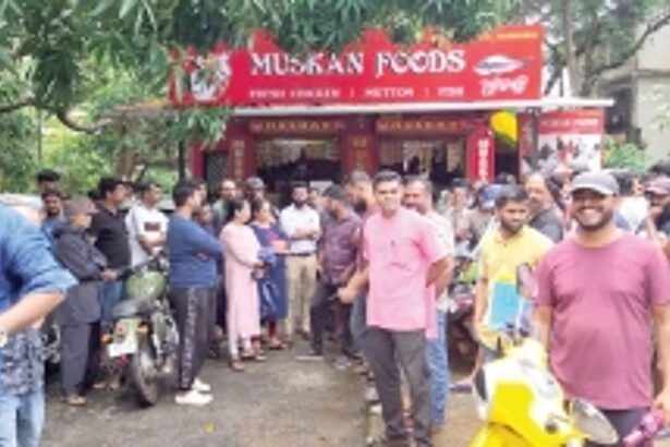 Siolim residents demand shutting of chicken-mutton shop operating illegally
