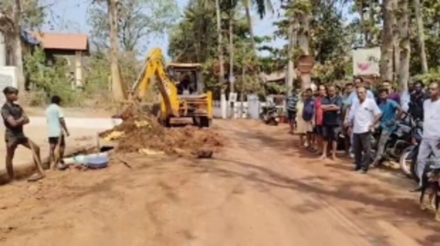 Siolim residents face water scarcity for last 6 months, demand resolution