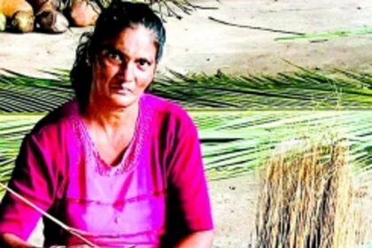 Siolim’s Luisa Dantas upholds her mother’s legacy of broom weaving