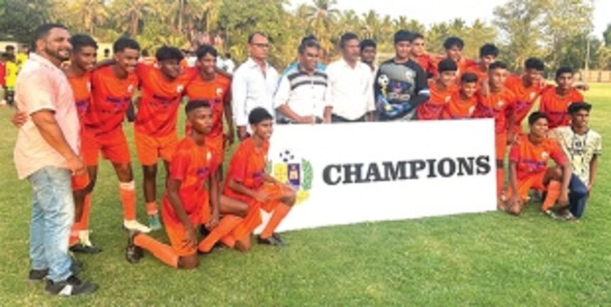 Sirlim SC U-15 Div II League champs