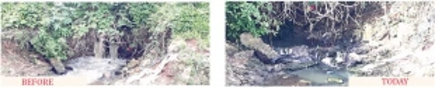 Sirvodem STP plugs raw sewage outlets