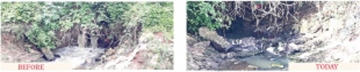 Sirvodem STP plugs raw sewage outlets