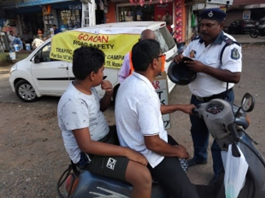 "Slow down, Observe Speed limits, Save lives, Wear Seat belts for your Safety, Use only ISI-marked Helmets, Respect the rights of Pedestrians at Zebra Crossings