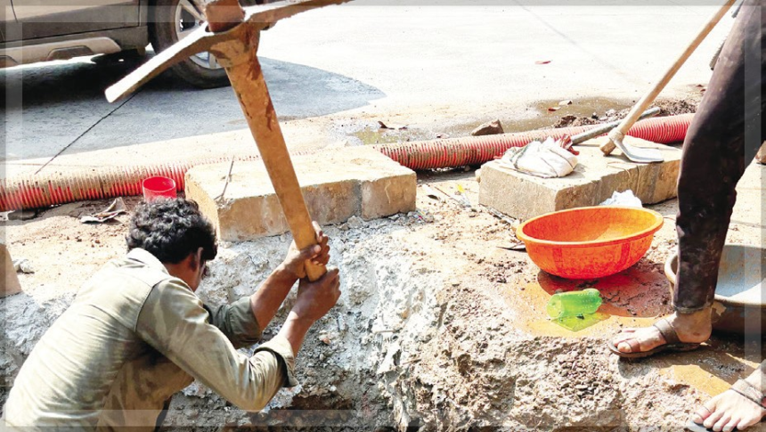 Smart City CEO Admits Civic Work Damaged Water Pipelines in Panjim 1 Smart City CEO Admits Civic Work Damaged Water Pipelines in Panjim
