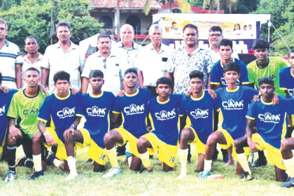 Snow’s Football Academy Triumphs Over Salcete FC in Goa U-17 Division II League