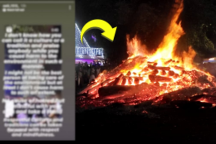 Social Media user triggers Hindu community by commenting on Devi Lairai Rituals; complaint filed