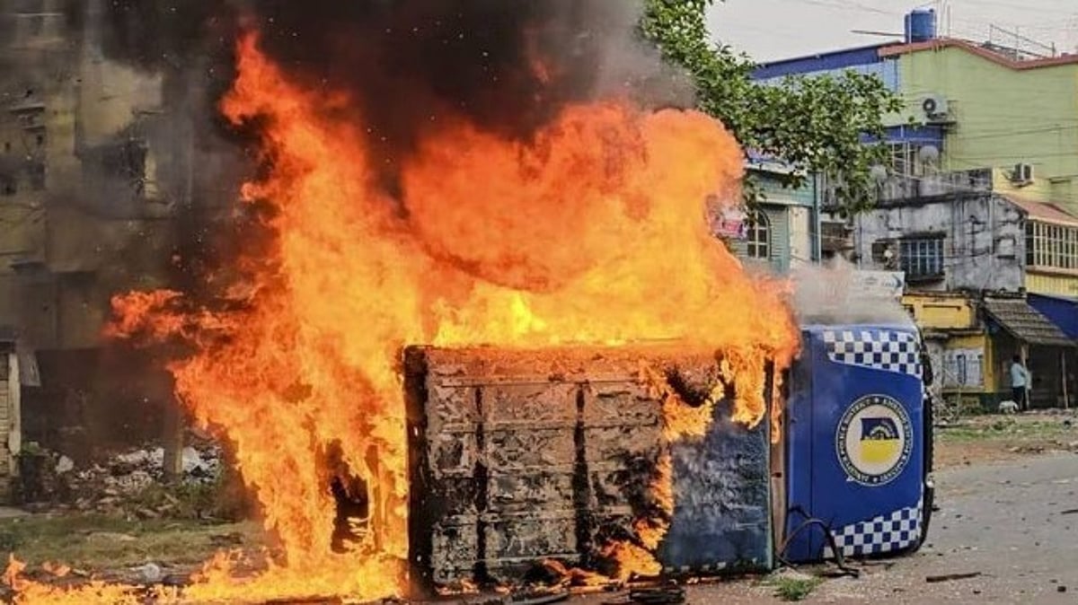 Social media activity predicted Murshidabad violence build-up