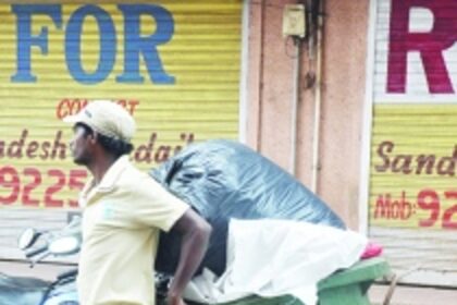 Some Margao residents enjoy free garbage collection