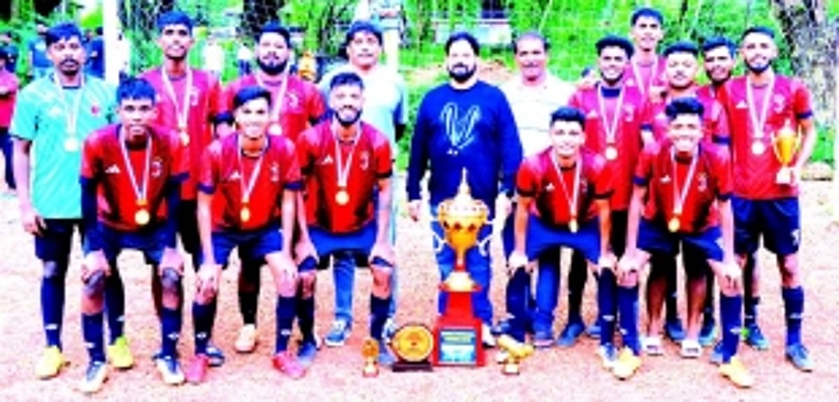 Sonar are Divar Football  League champions