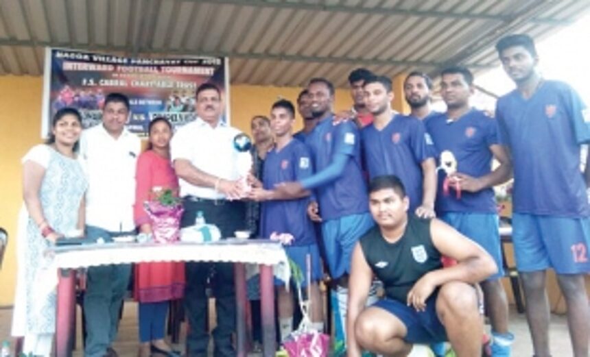 Sonarvaddo Boys lift Nagoa Panchayat Cup