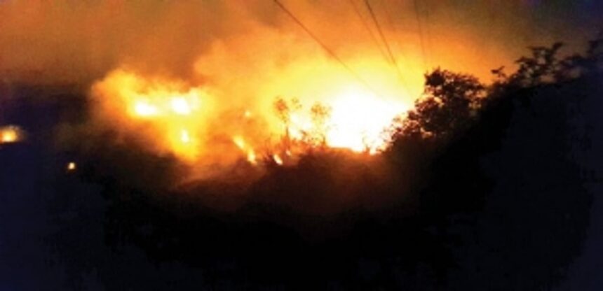 Sonsoddo dump fire spreads