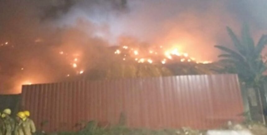 Sonsoddo fire: Environment and lives are at stake 1 Sonsoddo fire: Environment and lives are at stake