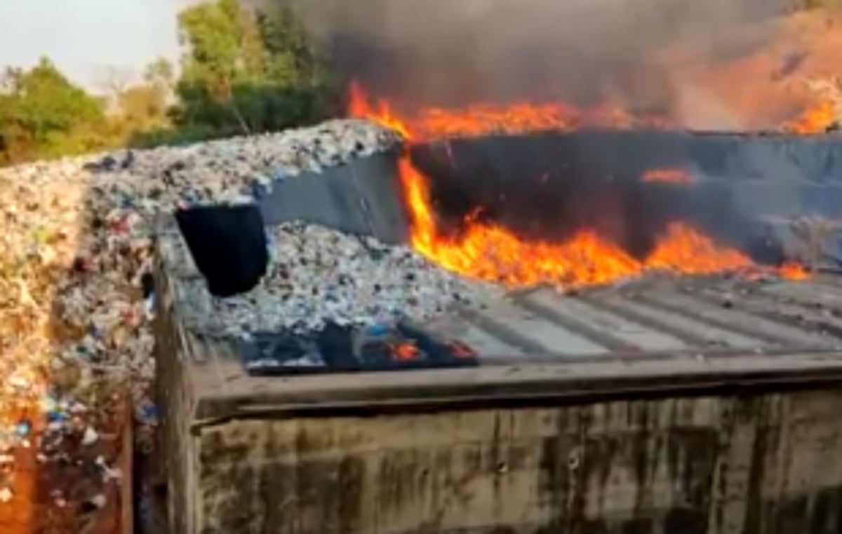 Sonsoddo fire doused after 17 hours