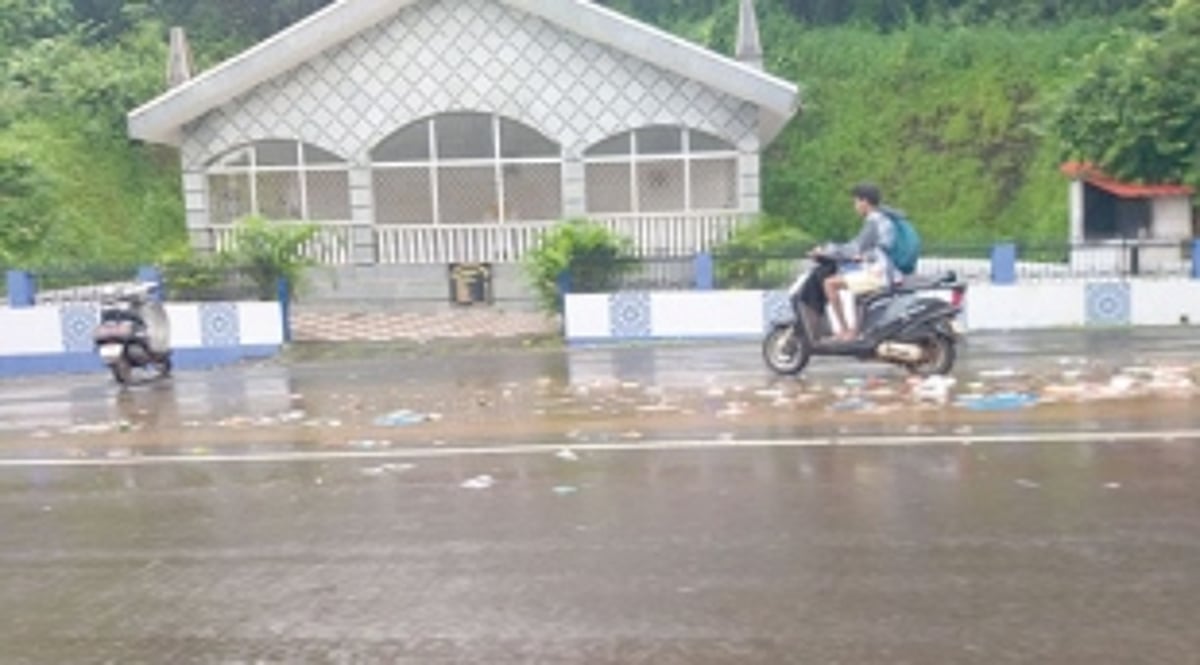 Sonsoddo waste reaches Amrutnagar