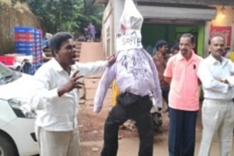 Sopte’s effigy burnt in Mandrem