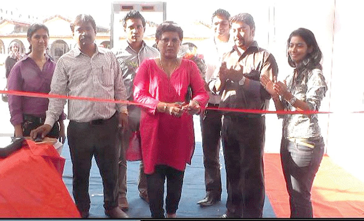 South Goa ZP Chairperson Nelly Rodrigues inaugurating the Goa Consumer Expo at the SGPDA grounds on Wednesday.