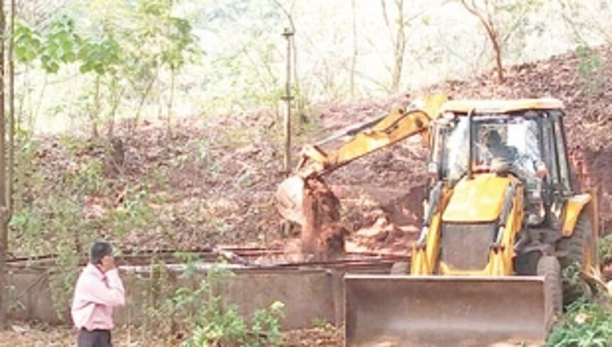 South Western Railway seal ‘dangerous’ tank of Curchorem Yard
