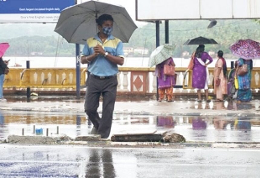Southwest monsoon keeps  normal date with Goa