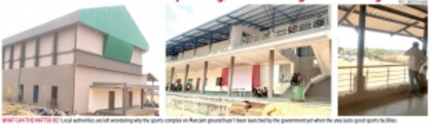 Spanking new Marcaim sports complex neither here nor there 1 Spanking new Marcaim sports complex neither here nor there