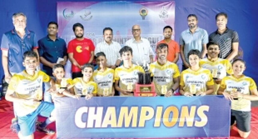 Sparkling Stars emerge champs