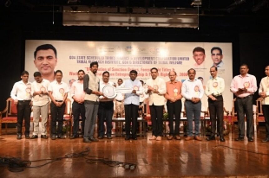 Speaker distributes sanction orders, Forest Rights Titles