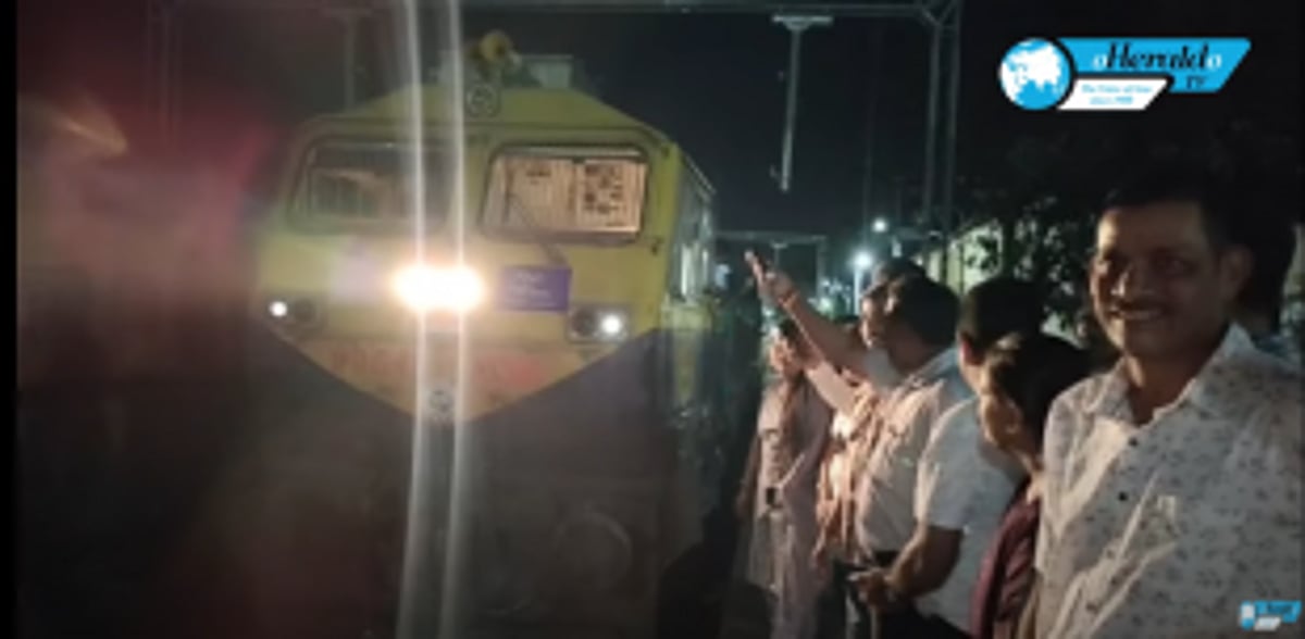 Special train to Vailankanni flagged off from Vasco railway station