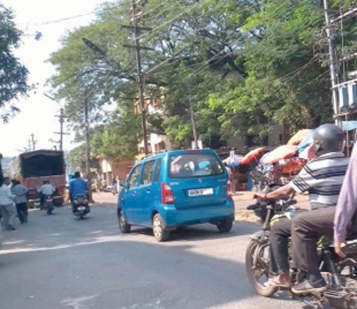 Speed-breakers needed near Vasco vegetable market