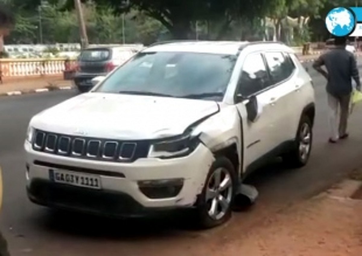 Speeding vehicle hits couple on two-wheeler; husband  dies, wife in critical condition