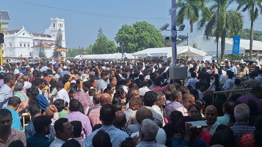 Spiritual homecoming: Goans abroad flock back to venerate Goycho Saib 1 Spiritual homecoming: Goans abroad flock back to venerate Goycho Saib