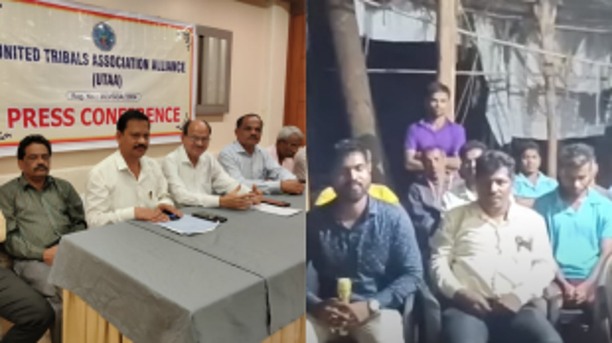 Split in ST organizations over the issue of political reservation 1 Split in ST organizations over the issue of political reservation