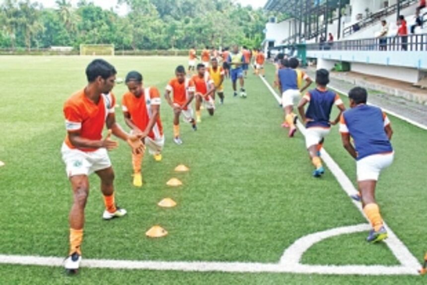 Sporting Clube clash with Salgaocar FC in charity match 1 Sporting Clube clash with Salgaocar FC in charity match