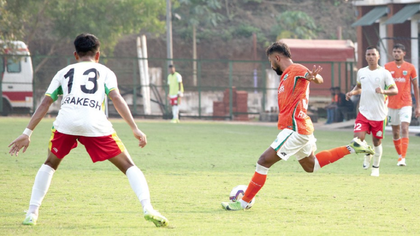 Sporting Clube de Goa Triumphs 1-0 Over TRAU in Thrilling I-League 2 Home Victory