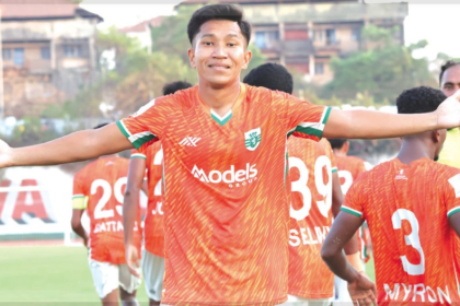 Sporting Clube de Goa Wins 1-0 Against Chanmari FC in I-League 2 at Bambolim