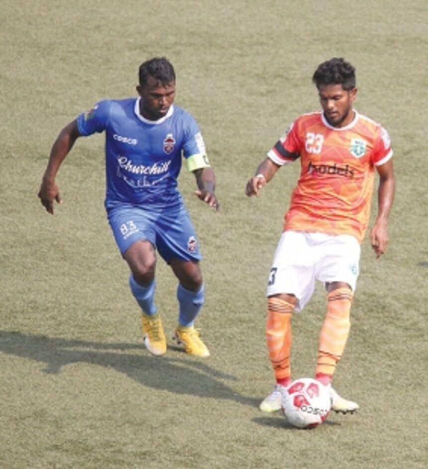 Sporting Clube de Goa down Churchill Brothers 1 Sporting Clube de Goa down Churchill Brothers