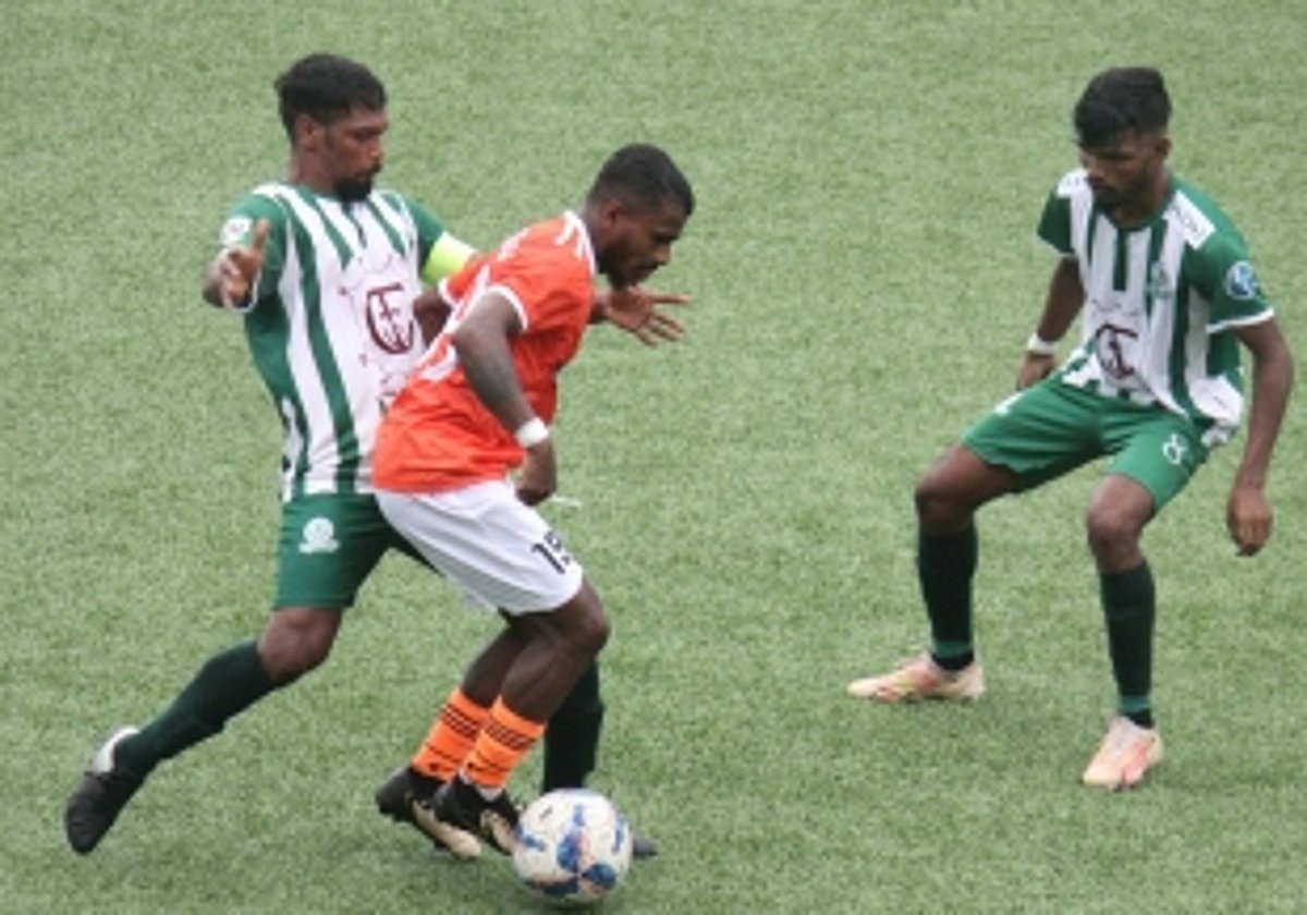 Sporting Clube de Goa take it  easy against Pax of Nagoa SC