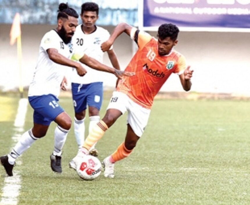 Sporting Clube down Panjim Footballers