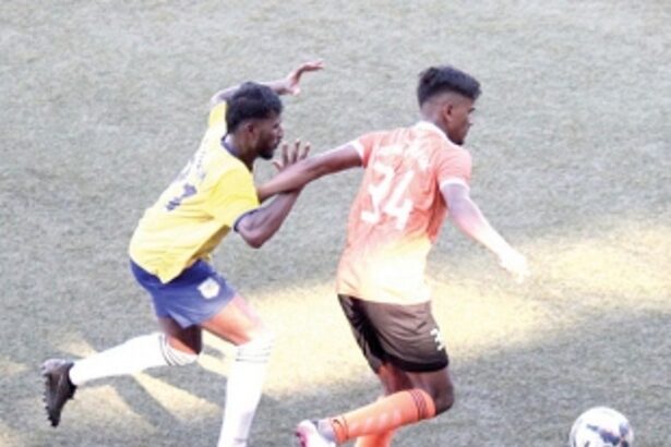 Sporting Clube drub Dunes SC in Taca Goa